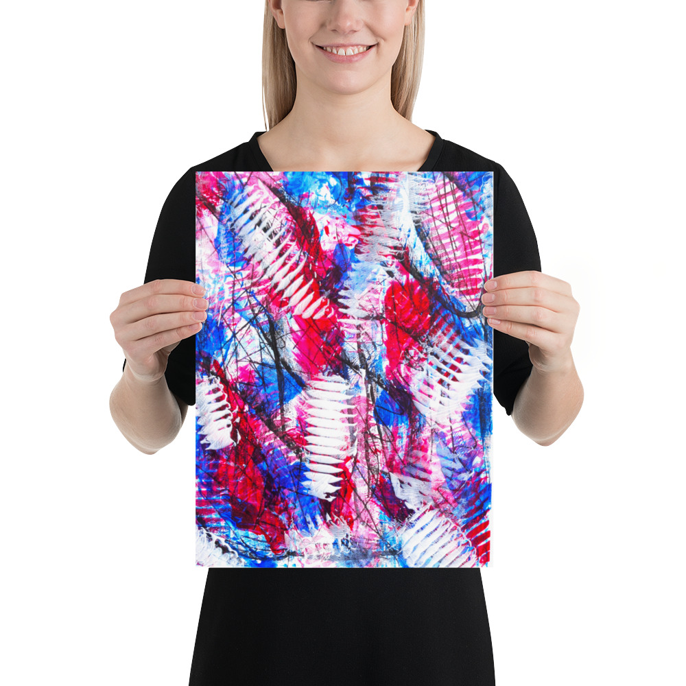 Electric Bloom Poster - Image 2