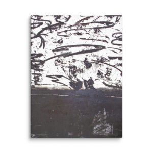 Tar Pit Canvas 18 x 24 inches.