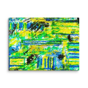 Vivid Fields Canvas 18 x 24 inches.