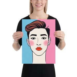Kayla Poster 12 x 16 inches.