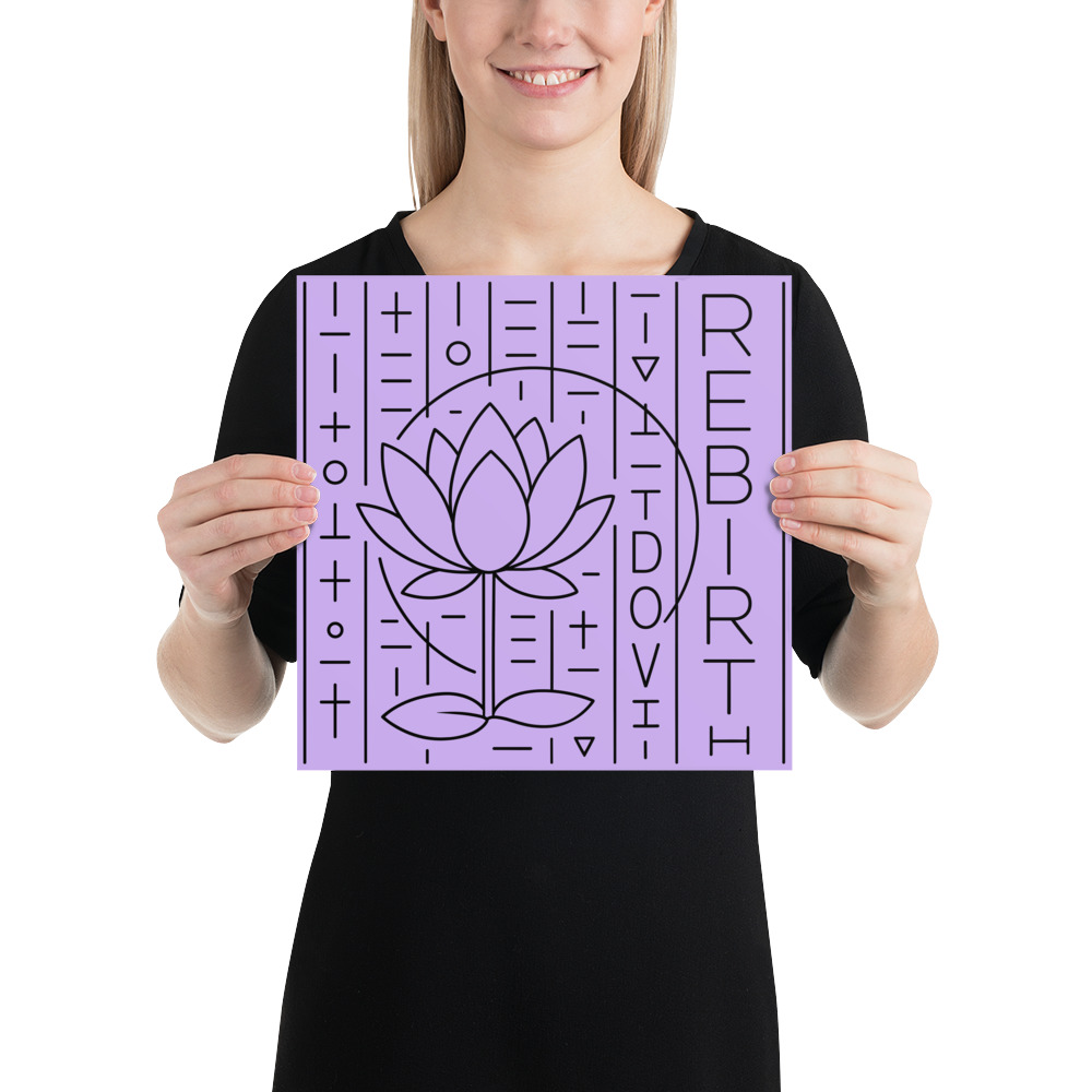 Life Series Poster Number 6. Rebirth - Image 2